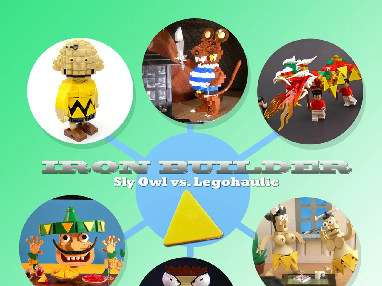 In this picture I can see a poster on which I can see some toys and some text.